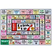 Adult Drinking Board Game, Fun Interactive Party Drinking Game, Suitable For Game Night, Birthday Party, Family Gathering Or Any Occasion, 21+ Years Old, 2-8 Players