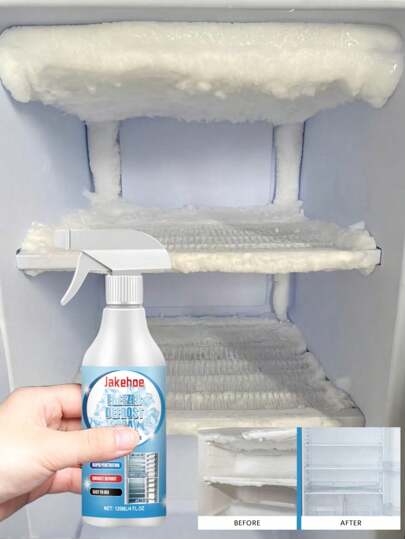 Multi-Purpose Defrosting Spray For Home Freezers, Ice Makers, Car Windows, Faucets - Removes Ice And Frost, Random Old/New Model