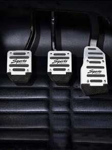 2/3件套通用汽车刹车油门踏板防滑垫套装，包含油门踏板套、刹车踏板保护套，适用于自动挡汽车，适用于大多数轿车和卡车 - 彩色 - 查看 6