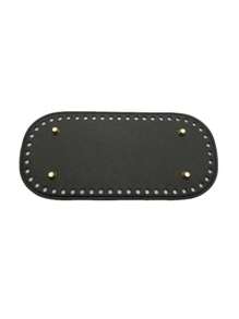 1 pieza/3 piezas Fondo de bolso a ganchillo, cojín de fondo de bolso, cojín ovalado de PU para fondo de bolso con agujeros para hacer bolsos y carteras, base ovalada tejida a mano para bolso, soporte de fondo de bolso de PU, placa de fondo ovalada DIY para bolso, herramientas de ganchillo 22*10cm de largo para fondo de bolso de punto, base de bolso de PU hecho a mano con agujeros, accesorios para fondo de bolso de ganchillo DIY