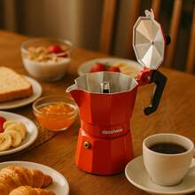 Bình pha cà phê Moka - Đỏ - Xem 6