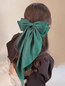 12个随机款式女士蝴蝶结发夹，复古法式蝴蝶结发卡，女士丝带蝴蝶结发卡，蝴蝶结派对发饰，适合夏秋两季佩戴，超值多用途套装，发夹和装饰品，爪夹，发爪，发夹，发卡，发卡，头饰 - 彩色 - 查看 8