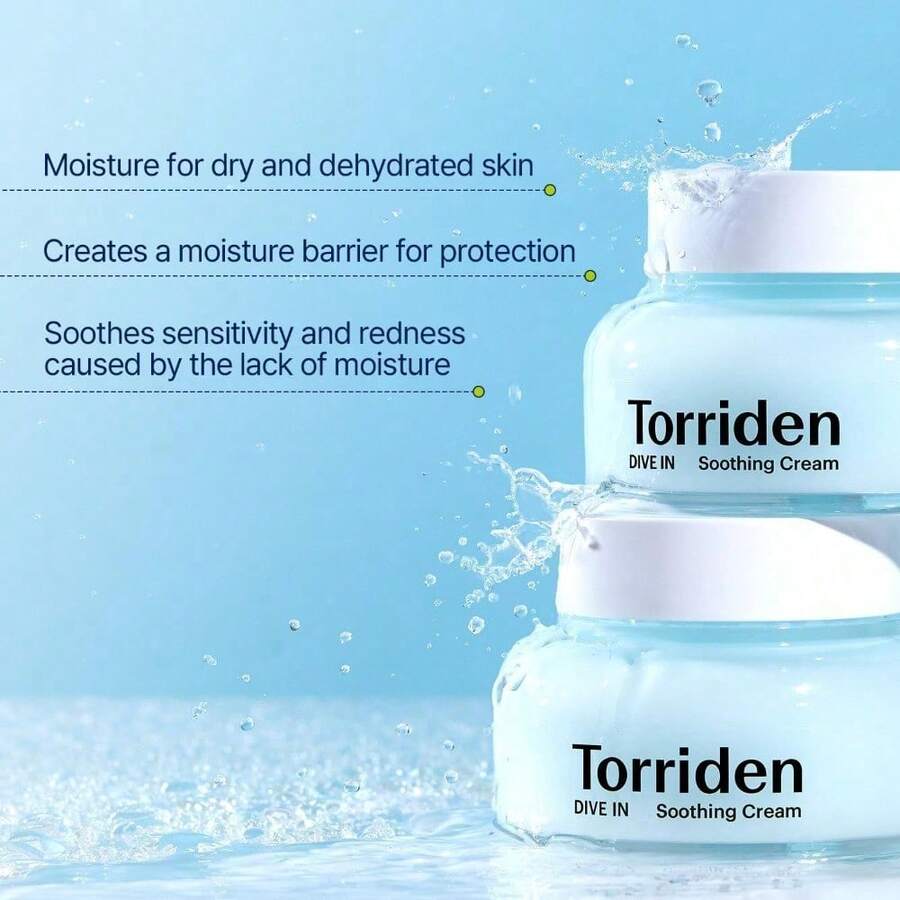 [Torriden] Dive-In Low Molecular Hyaluronic Acid Soothing Cream 100ml - Black - View 1
