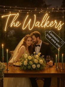 Personalisiertes Neon-Schild, Hochzeitsdekoration, Neon-Namensschild, LED-Neon-Schild für Kinder, personalisierte Geschenke, Schlafzimmerdekoration, Heimdekoration USB-LED-Leuchte, Geburtstagsgeschenke, Kinderzimmerschild Kinderzimmerbuchstaben Kinderdekoration Kinderzimmerdekoration, einzigartige ideale Geschenke für ihn, sie, für Kindertag, Vatertag, Abschluss, Hochzeiten