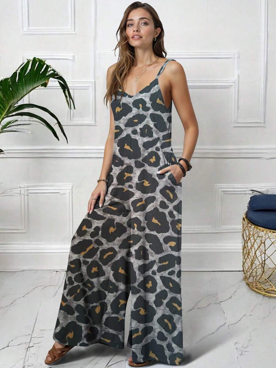 Palazzo Sexy De Tirantes Pierna Ancha Comodo Moda Para Dama Casual
