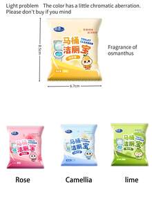 1/4/10/20 piezas Bloque de limpieza de inodoro de múltiples sabores, bloque de limpieza de inodoro de doble efecto fragante, limpiador de inodoro que desodoriza el artefacto desodorizante de burbujas azules del inodoro para eliminar el olor.