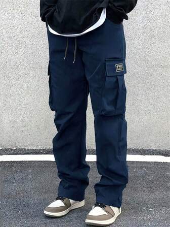 男士休闲工装裤，时尚户外工作服长裤，秋冬