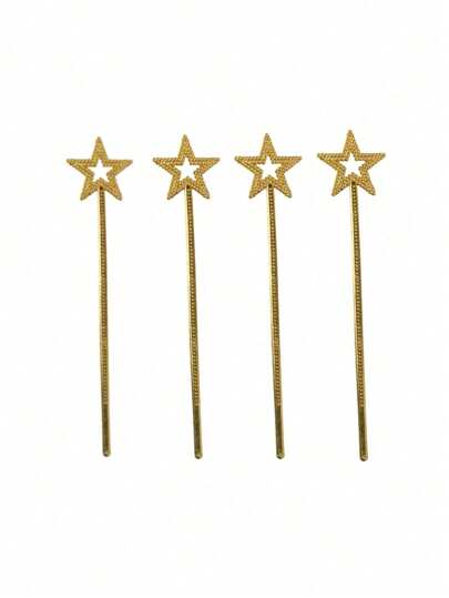 1pc Magic Wand, Party & Dance Prop, Pentagram Fairy Wand, Angel Stick, Magic Wand, Fairy Wand Halloween