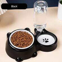 Automatic Cat Feeder And Water Dispenser, Pet Food Feeder And Waterer Dispenser Set, Pet Food Bowl And Water Bowl For Small Medium Dogs Cats Pets Puppy Kitten - Multicolor - View 8