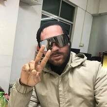 1 件 3D 全脸面具/圣诞节/化妆舞会/面部表演/恶作剧/防尘拉法帽，适合所有人、复活节、主题派对、愚人节、舞台表演、恶作剧、感恩节、新年礼物 - 黑色 - 查看 6