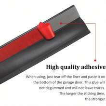 Gioăng cao su đáy cửa nhà để xe đa năng 2,4 inch X 78,74 inch, Gioăng cao su thay thế cửa nhà để xe, Cửa nhà để xe chống chịu thời tiết - 2m/200cm/78,74 inch - Xem 6