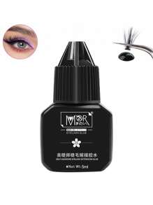 5ml Personal Eyelash Gel, Lasting And Tasteless, Waterproof Eyelash Extension Gel - Lasting For 45 Days, Tasteless, Non Irritating, Anti Allergy Formula - Very Suitable For Home Use, Fast Drying Strong Eyelash Gel, Long-Lasting DIY Eyelash Gel Lash Glue,Eye Lash Glue - Black - View 14