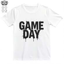 Game Day Football Dtf Transfer, Football Groovy Game Day Ready To Press Dtf Transfer, Sport Transfer, Football Sean Dtf 91 - 白色7 - 查看 1