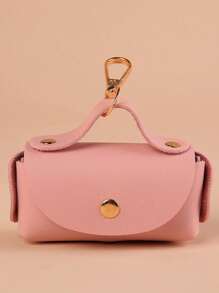 Portable Leather Dog Waste Poop Bag Dispenser / Pet Disposal Holder, Multi-Color For Cross-Border