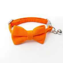 Adjustable Cat Collar With Detachable Bow Tie, Suitable For Medium & Small Cats & Dogs - Multicolor - View 12