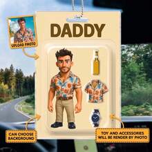 Custom 2D Action Figure Pack Packaging Toy Box Style Art Gift Personalized Car Decor, Car Ornament Gift For Family, Friends, Xmas Decoration, Multi-Functional, Ornamental, Reusable, Exquisite, Stylish, High-Quality, Colorful, Modern, Custom, Personalized, Ideal Gifts For Him, Boyfriend, Dad, Girlfriend, Mom, Family, Friends, Tea Room, Home, Garden, Office, For Anniversaries, For Valentine's Day, For Mother's Day, For Birthdays, For Father's Day, For Graduation, For Weddings, For Housewarming, Customized Home Decor Supplies, Home Room Decor Gifts, Office Decor, Elegant Living