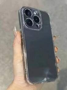 3件套加厚高透明防黄防摔手机壳，兼容 16/16 Pro Max/16 Pro/16 Plus/15/15 Pro Max/15 Plus/14/13/12/11/XR，柔软保护套，防水、防震、防刮。 - 無色 - 查看 2