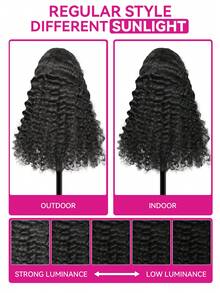 ISEE HAIR Loose Deep Wave 13x4 Transparent Lace Front Wigs Natural Black 180% 18-32 Inch Pre Plucked & Pre Cut Natural Hairline Daily Use For Beginners - SNatural - View 8