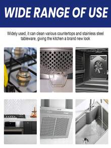 Stainless Steel Cookware Cleaning Paste, Removes Pot Bottom Stains, Multi-Purpose Cleaning, Effective Cleaning Without Damaging Items