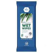 MED PRIDE Premium Wet Wipes – 68 Extra Large 8"X10" Body Wipes With Aloe & Lanolin – Alcohol-Free Hypoallergenic Mild Scented Wet Wipes For Adults & Seniors (Pack Of 68 Wipes) - Gói 68 khăn lau - Xem 12