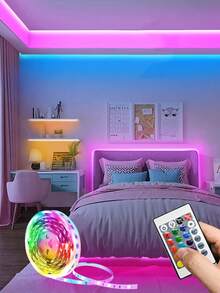 1PC 1M-15MABS LED Strip Light Colorful Color Change Room Decor Home Decor Led Lights For Room