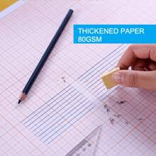 100Sheets Graph Paper Pad For Engineering, Architecture & Art - Matte Finish, Ideal For Math, Science, Drafting & DIY Projects, Grid Paper, Graphing Paper, Math Graph Paper, Square Paper, Math Paper