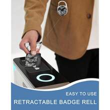 Funny Positive Work ID Badge Holder With Lanyard And Retractable Clip Cute Flowers Breakaway Lanyard For Name Badge Holder For Teacher Nurse Doctor School Student Office Gift-624199