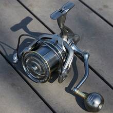 BILLINGS NGK PRO Saltwater Spinning Fishing Reel,8000-14000 Up To 33LBs Max Drag Big Game Fishing Reels,Aluminum Spool With Braid-Ready,Super Smooth Power Surf Fishing Reel - Silver - View 4