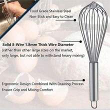 1pc Stainless Steel Manual Egg Beater/Mixer, Butter Whisk And Dough Blender, Easy Hand-Operated Egg Whisk, Semi-Automatic Press And Rotate, Suitable For Home Kitchen Use, Applicable For Eggs, Milk And Dough Mixing (Random Color)