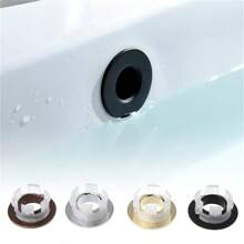 Bathroom Basin Faucet Sink Overflow Cover Brass Six-Foot Ring Insert Replacement Accessories Kitchen Items Kitchen Accessories Kitchen Kitchen Tools - Multicolor - View 2