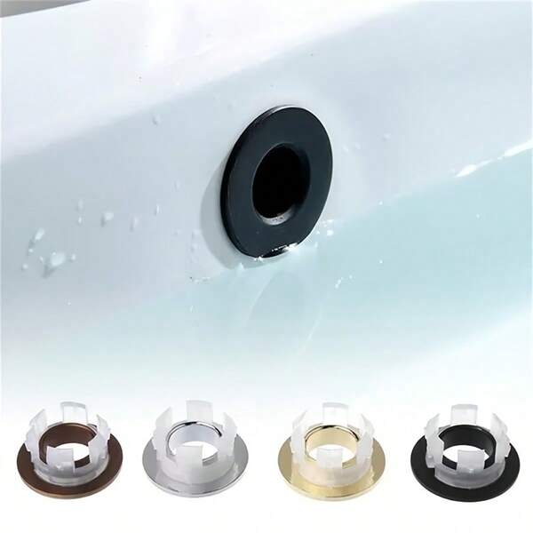 Bathroom Basin Faucet Sink Overflow Cover Brass Six-Foot Ring Insert Replacement Accessories Kitchen Items Kitchen Accessories Kitchen Kitchen Tools