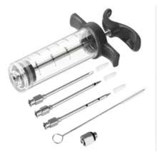 Turkey Brine Injection Marinade Syringe, Meat Tenderizer For Steak, Roast, Barbecue