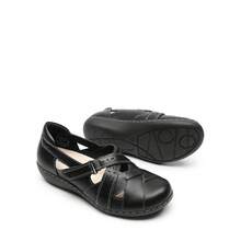 Women Orthopedic Shoes Closed Toe Sandals Arch Support Slip-On Loafers Comfortable Walking Driving Casual Flats Dress Work Moccasins Boat Shoes - màu đen - Xem 1