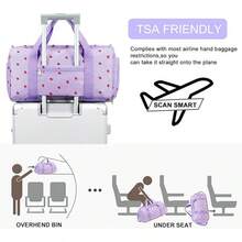 Training Bags - Purple Strawberry Corduroy - View 7