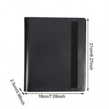 4-Pocket Collectible Card Album, Holds Up To 160 Cards, Side-Loading Design, Suitable For Football, Basketball And Other Card Collections - Multicolor - View 11