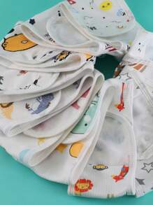 4pcs Newborn Baby Umbilical Cord Care Belly Band, Comfortable & Warm Infant Abdominal Band, Baby Swaddle Belly Band, Prevent Baby's Belly From Getting Cold, Breathable Soft Belly Wrap, Suitable For Baby Shower Gifts, Outdoor Activities, Newborn Essentials