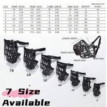 Breathable Sturdy Dog Muzzle Mask To Stop Barking And Prevent Garbage Eating - Ideal For Medium To Large Dogs - Outdoor Resistant To Biting, Disturbing, And Nuisance Behavior - Affordable, Various Sizes - Perfect Pet Muzzle Guard Drink Water