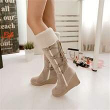 Women Snow Boots - Black - View 6