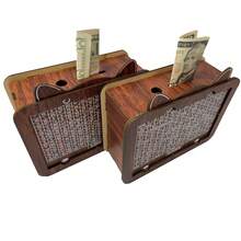 Wooden Piggy Bank, $5000&$10000 Challenge Coin Cat Piggy Bank, With Currency Target And Numbers, Including Whiteboard Pen, Christmas Gift - Multicolor - View 9