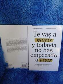 Te vas a morir y todavía no has empezado a vivir, libro motivacional de crecimiento personal, reflexión sobre la vida, el tiempo y los sueños, ideal para autoayuda, inspiración, regalo para jóvenes y adultos, fomenta la acción y el cambio - Libro único - Ver 3