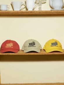 Joivida 1 szt. Miękka czapka baseballowa z haftowanym napisem Crown w kolorze żółtym, nowy model na wiosnę/lato dla kobiet, szybkoschnący, oddychający kapelusz przeciwsłoneczny, czapka z daszkiem w blokach kolorów, lekka czapka chroniąca przed słońcem