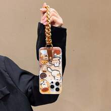 1 套精致多色编织手链 + 斜挎带 + 带连接器的迷你包 - 彩色 - 查看 4