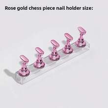 Suport de prezentare magnetic acrilic pentru unghii, suport holografic Aurora pentru vârfuri de unghii