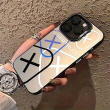 Art Classic Graffiti Gertrude Phone Case Compatible With IPhone 16 15 14 13 12 11 Pro Max X XR XS Max 8 7 Plus, With Anti-Chute Protection - Trong suốt màu đen - Xem 2