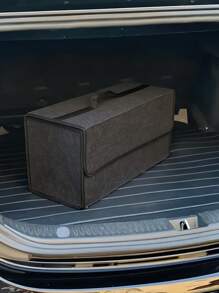 Organizador Dobrável para Porta-Malas do Carro - Portátil, Armazenamento Multiuso, Feltro, Design Economizador de Espaço, Suprimentos de Viagem ao Ar Livre, Organização e Armazenamento de Carros, Bolsa de Armazenamento de Ferramentas para Mulheres Organizador de Armazenamento Essenciais de Viagem Volta às Aulas Armazenamento Dormitório Decoração de Outono