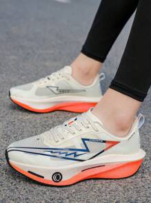 L.S.W.P Men's Sports Running Training Shoes, Walking Shoes, Men's Running Tennis Casual Shoes, Fashion Minimalist Versatile Sports Fitness Shoes, Men's Breathable Lightweight Comfortable Shoes - White - View 11