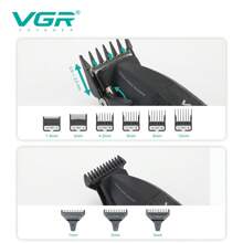 VGR Hair Trimmer Professional 9000 RPM Trimmer Set Digital Display Reciprocating Shaver Electric Trimmer Men Clipper Digital Display Clippers Set Charging Model Barber Hair Clipper V-640 S3