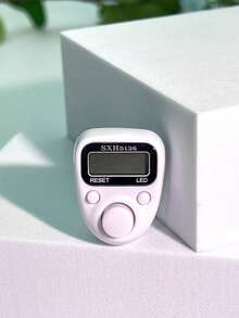 مسبحة محمولة مع عداد، شاشة LED، مدمجة وخفيفة الوزن، من 0 إلى 99999، مناسبة لعد الصلوات والمخزون وعد الناس وأكثر من ذلك