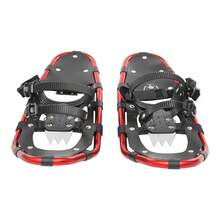 25 Inch Snowshoes, Snowshoes& Adjuatable Trekking Poles, For Adults Men Women