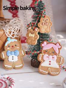 قالب تشكيل بشكل رجل زنجبيل، قالب تشكيل بسكويت لأم وطفل في عيد الميلاد، ختم بشكل رجل زنجبيل للبنات والأولاد لديكور عيد الميلاد، أداة تشكيل البسكويت والكيك، أداة صنع الحلويات، ديكورات عيد الميلاد، بيجامات عيد الميلاد، هدايا عيد الميلاد، ديكور عيد الميلاد